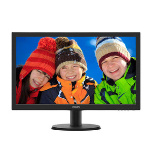 Philips 23.6" LCD monitor with SmartControl Lite (243V5QHSBA)