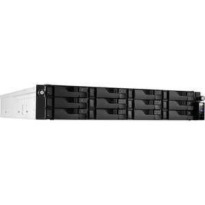 Asustor AS6212RD 12-Bay Nas, Intel Celeron Quad-Core Enclosure Gbe X 4, Usb 3.0 X 4 Aes-Ni Encryption