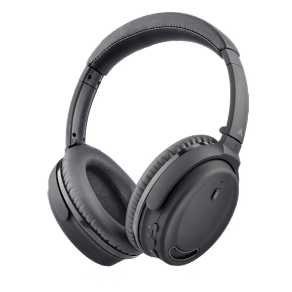 Avantree BTHS-ANC032-BLK - Active Noise Cancelling Bluetooth Headset
