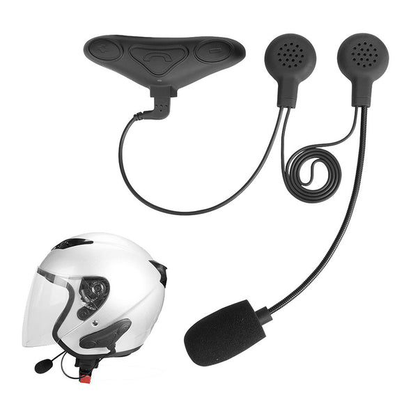 Avantree BTHS-HM100PS-BLK - Motorcycle Helmet Bluetooth Intercom Headset