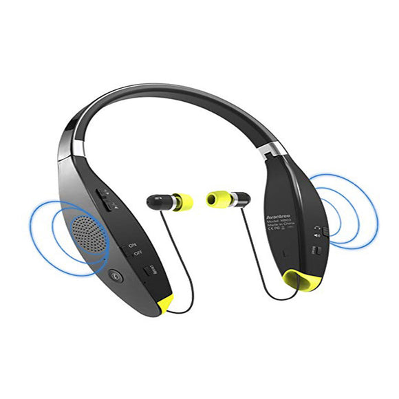 Avantree BTHS-NB03-BLK - Personal Speaker & Headphone 2-in-1
