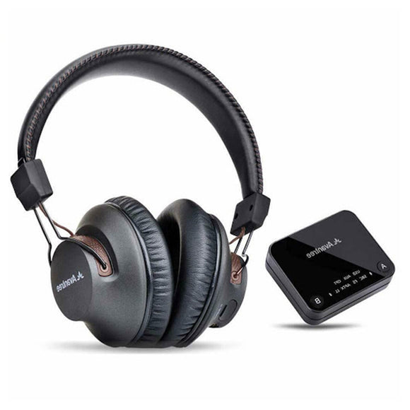 Avantree BTHT-4189-BLK - Wireless Headphones for TV Watching with Transmitter