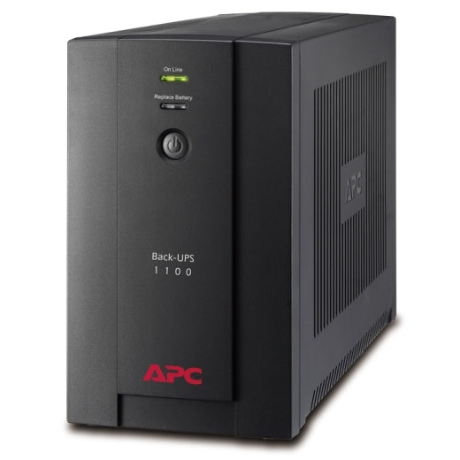APC BX1100LI-MS Back-UPS 1100VA, 230V, AVR, Universal and IEC Sockets