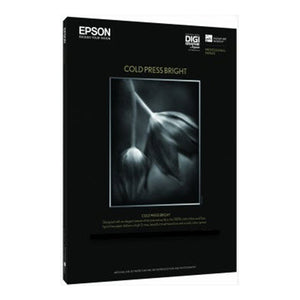 EPSON Cold Press Bright 8.5" X 11" 25 Sheets