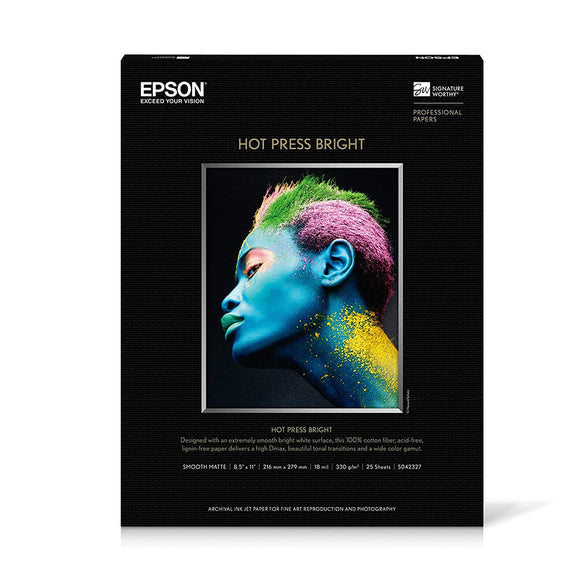 EPSON Hot Press Bright 8.5