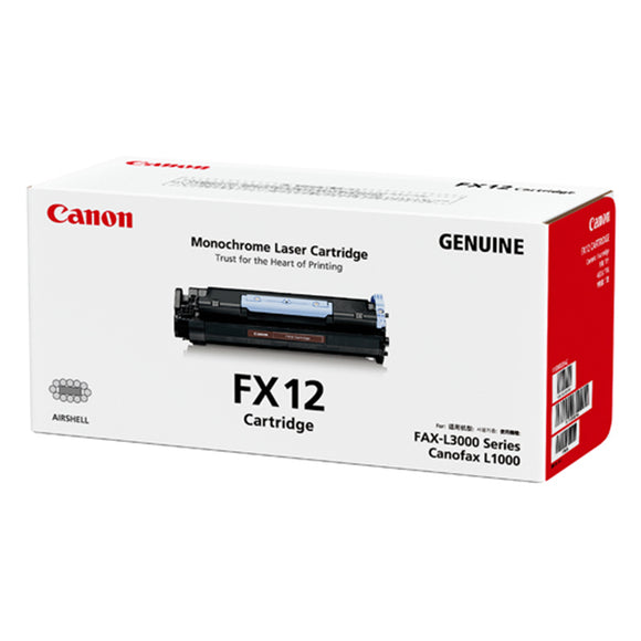 Canon Cartridge FX12 Original Laser Fax Toner Cartridge