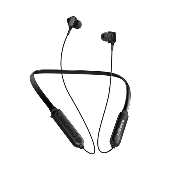 Jabees DuoBees - Bluetooth Neckband Headphones with Dual Driver