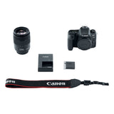Canon EOS 77D (W) w/18-135 IS USM DSLR Camera