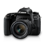 Canon EOS 77D (W) w/18-55 IS STM DSLR Camera