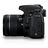 Canon EOS 77D (W) w/18-55 IS STM DSLR Camera