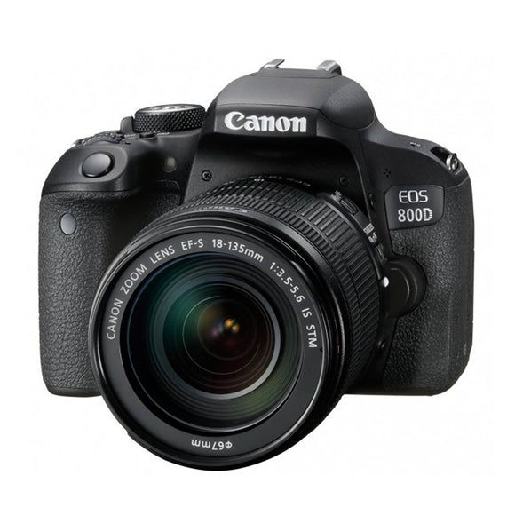 Canon EOS 800D (W) w/18-135 IS STM DSLR Camera