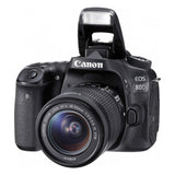 Canon EOS 80D (W) w/18-55 IS STM DSLR Camera