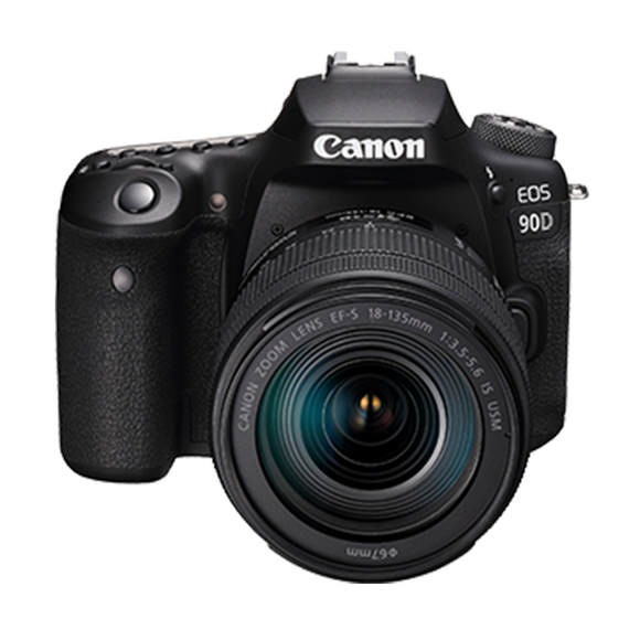 Canon EOS 90D (W) w/18-135 IS USM DSLR Camera