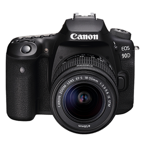 Canon EOS 90D (W) w/18-55 IS STM DSLR Camera