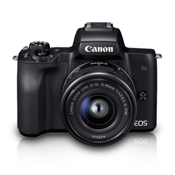 Canon EOS M50 EF-M15-45mm Mirrorless Camera