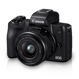 Canon EOS M50 EF-M15-45mm Mirrorless Camera