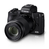 Canon EOS M50 EF-M15-45mm/55-200mm Mirrorless Camera