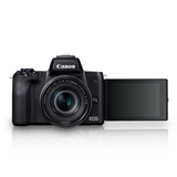 Canon EOS M50 EF-M15-45mm/55-200mm Mirrorless Camera