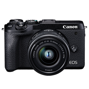 Canon EOS M6 Mark II 15-45mm Mirrorless Camera