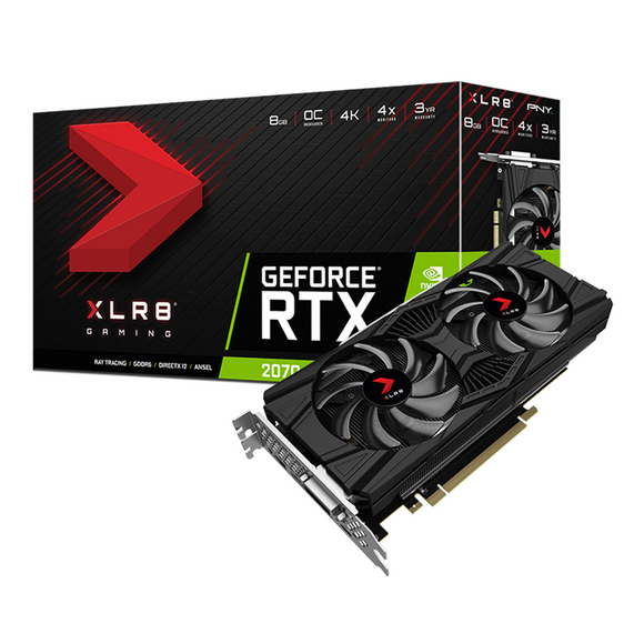 PNY GeForce RTX™ 2070 XLR8 Gaming Overclocked Edition