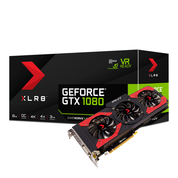 PNY Geforce GTX1080 XLR8 Gaming OC
