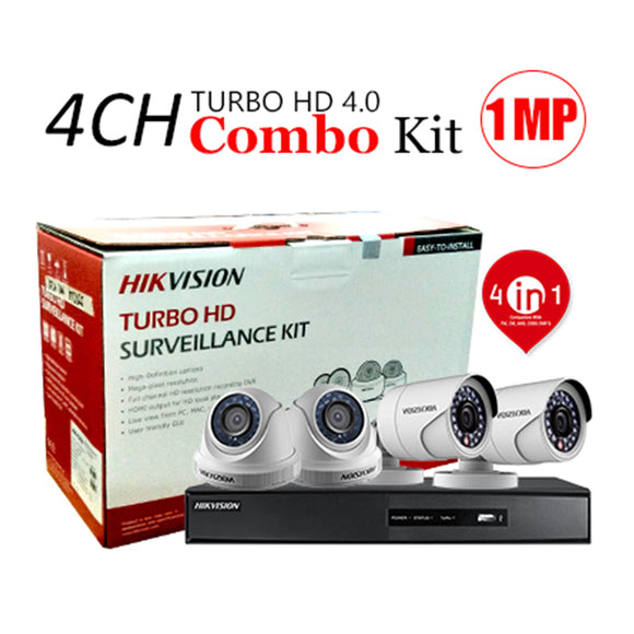 HIKVISION 4CH Analog Kit