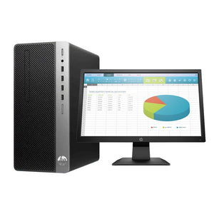 HP Prodesk 400 G6 MT + P204 (8RK69PA + 5RD65AA)