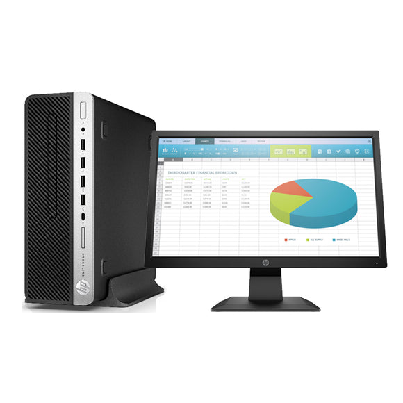 HP Elitedesk 705 G5 SFF + P204 (3C251PA + 5RD65AA)