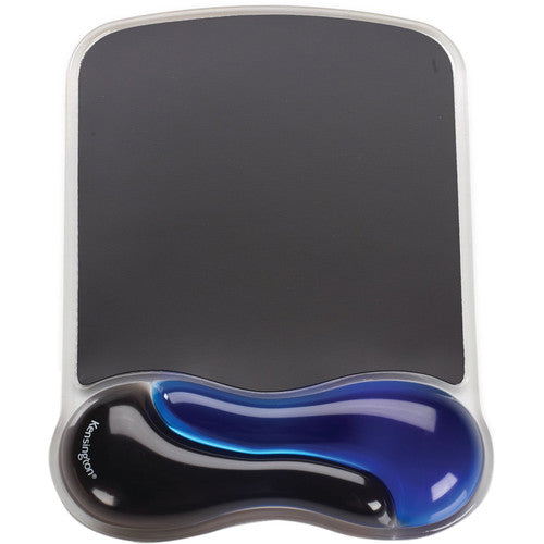 Kensington Gel Mouse Pad With Wrist Support- Blue Black