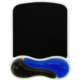 Kensington Gel Mouse Pad With Wrist Support- Blue Black
