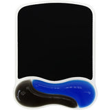 Kensington Gel Mouse Pad With Wrist Support- Blue Black
