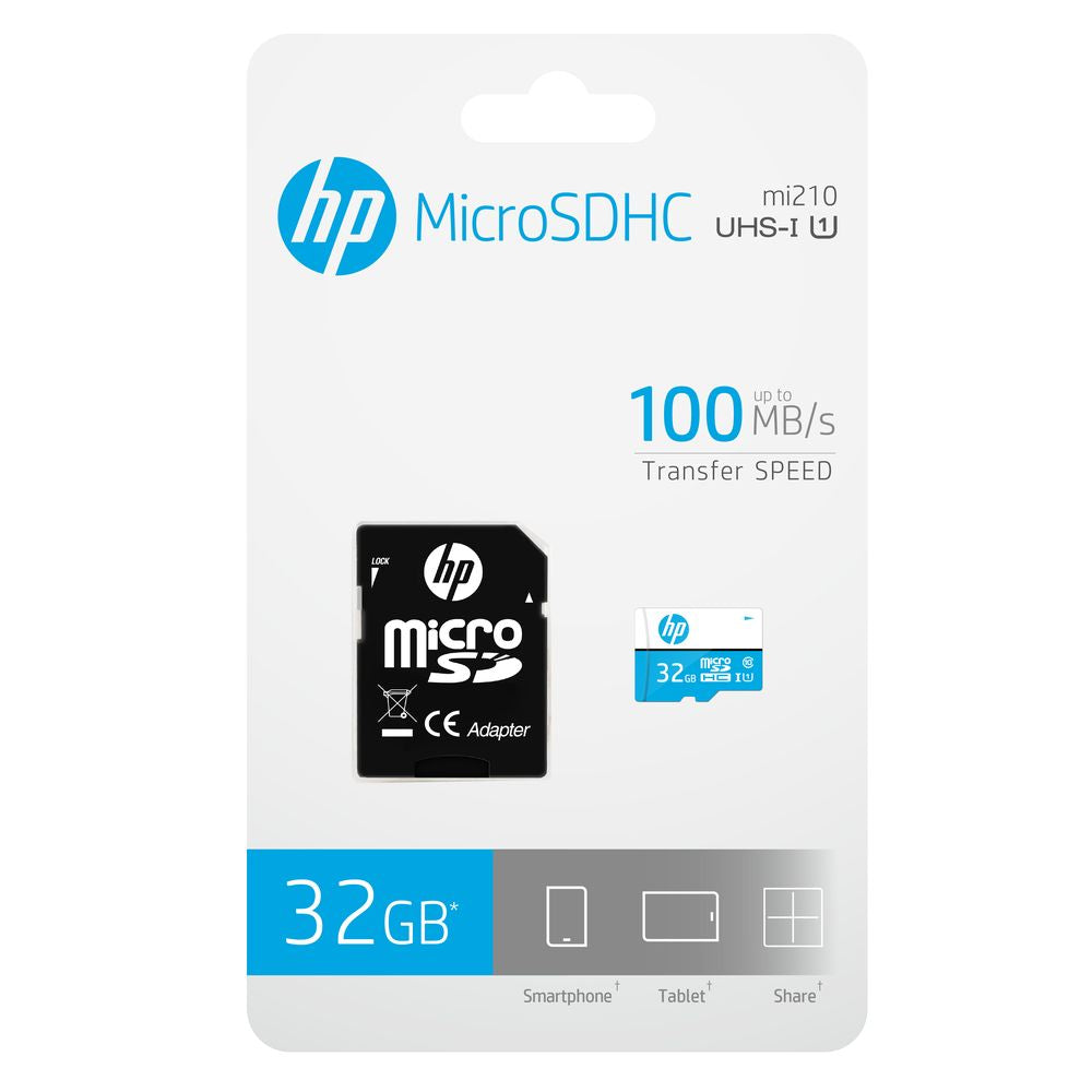 Memoria Micro SD HP 64GB Clase 10 Uhs-I 100mbs