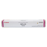 Canon NPG-45 CMYK TONERS