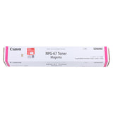 Canon NPG-67 CMYK TONERS