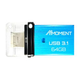 Moment MT60 - USB Type A to Micro USB OTG Flash Drive