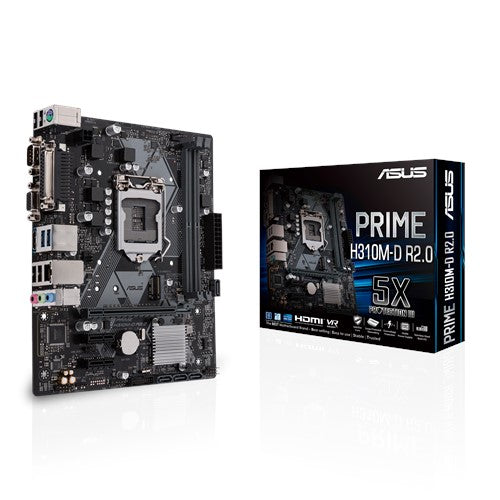 ASUS Prime H310M-D R2.0 Micro-ATX Motherboard