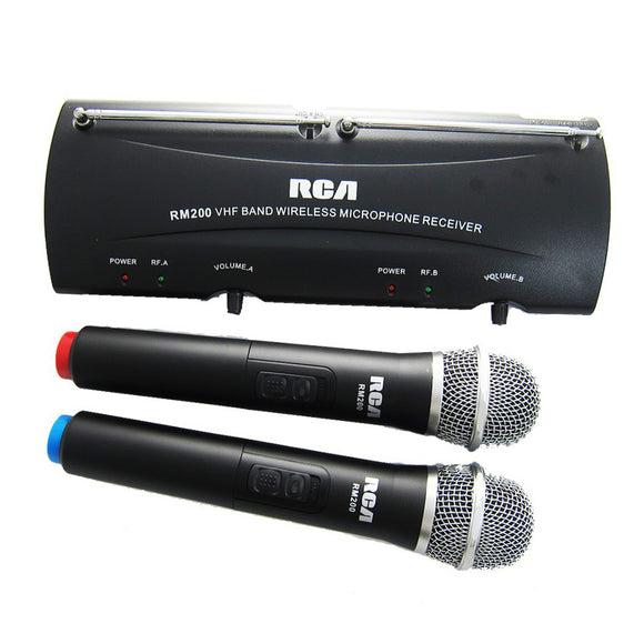 RCA RM200 - (Pair) PROFESSIONAL WIRELESS MICROPHONES