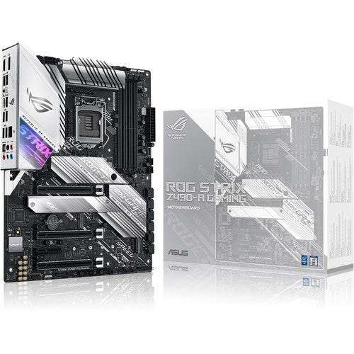 ASUS Republic of Gamers Strix Z490-A Gaming LGA 1200 ATX Motherboard