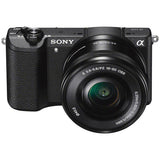 Sony Alpha a5100 Mirrorless Digital Camera with 16-50mm Lens