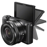 Sony Alpha a5100 Mirrorless Digital Camera with 16-50mm Lens