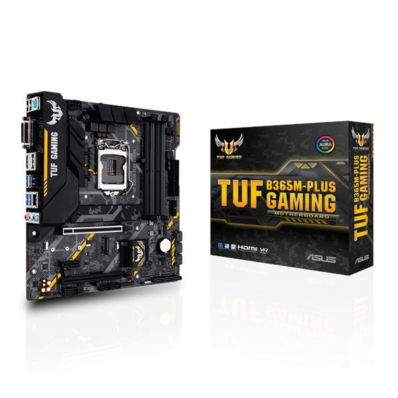 ASUS TUF B365M-PLUS Intel LGA 1151 mATX gaming motherboard