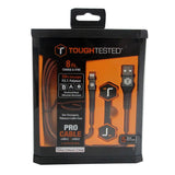 ToughTested PRO USB Type-A to Lightning Cable (8', Standard Packaging)