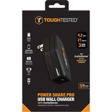 ToughTested Power Share 4.2A 3-Port USB Wall Charger