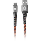 ToughTested USB Type-A Male to USB Type-C Male Charge & Sync Cable (6')