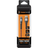 ToughTested USB Type-A Male to USB Type-C Male Charge & Sync Cable (6')