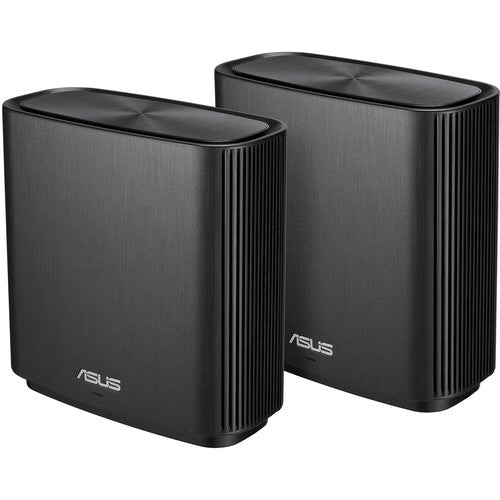 ASUS ZenWiFi CT8 AC3000 Wireless Tri-Band Mesh Wi-Fi System (2-Pack, Black)
