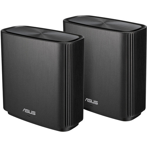 ASUS ZenWiFi CT8 AC3000 Wireless Tri-Band Mesh Wi-Fi System (2-Pack, Black)